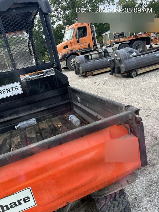 2019 Kubota RTV-XG850WL-H 4wd Utility Cart, Gas, 2 Seat, LED Strobe, Windshield Tempered Glass, Plastic Canopy, Wire Harness Kit, Backup Alarm