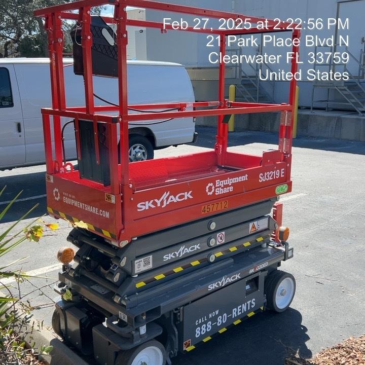 2024 Skyjack SJ3219 Electric Drive, Sld NM Tires, DBcns, RFRails, Power to Platform, T3 + Access Control