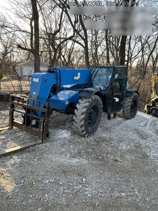 2019 Genie GTH-844 Cab/Heat/AC, Solid RT Tires, LED Work Lights, Beacon 60" QA Carriage, 48" Forks