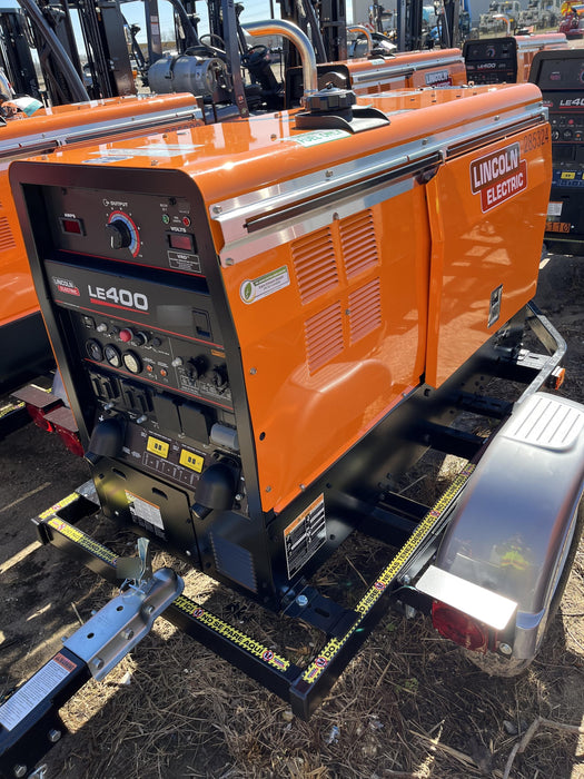 2022 Lincoln Electric LE400 Kubota V1505, Trlr, Cable Rack, Light Kit, ES Decals, T3