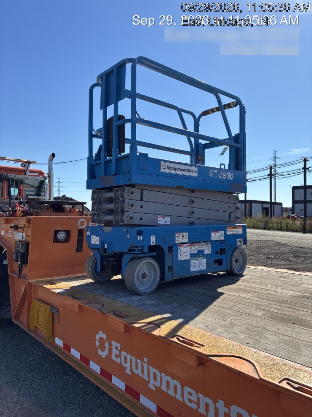 2020 Genie GS-1930 Solid Non Marking Tires, Beacon, Folding rails with half height swing gate