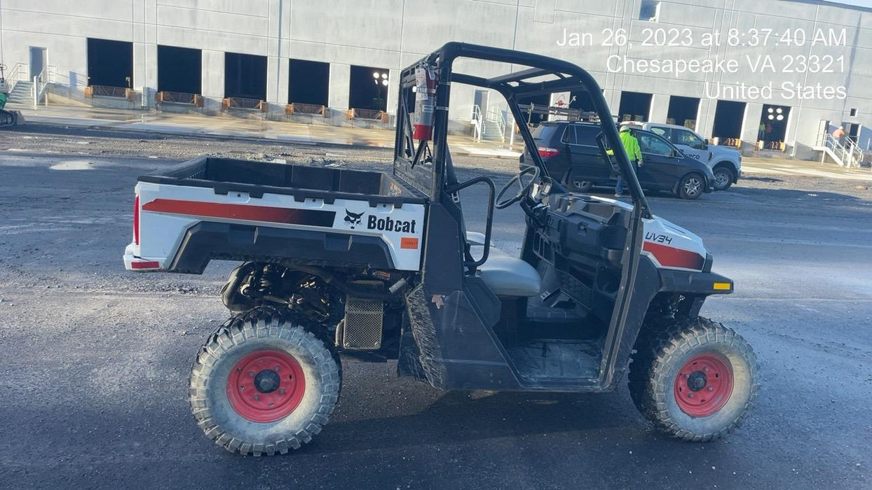2021 Bobcat UV34 D Dsl, Canopy, 4WD, LED Lights