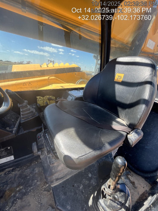 2019 JCB 510-56 JCB 510-56 74 HP w/Open ROPS, Beacon, Aux Hydraulics, Worklights, Solid Tires 60" Carriage/Forks
