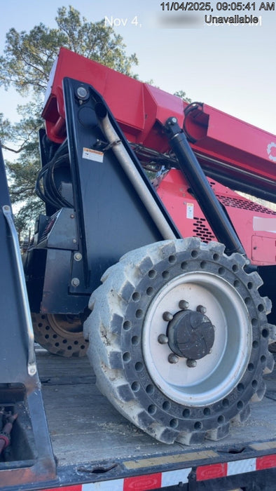 2019 Manitou MTA6034 Canopy, LED Work Lights, Solid Tires, Beacon, Auxiliary Hydraulics 48" Carriage and 48" Forks