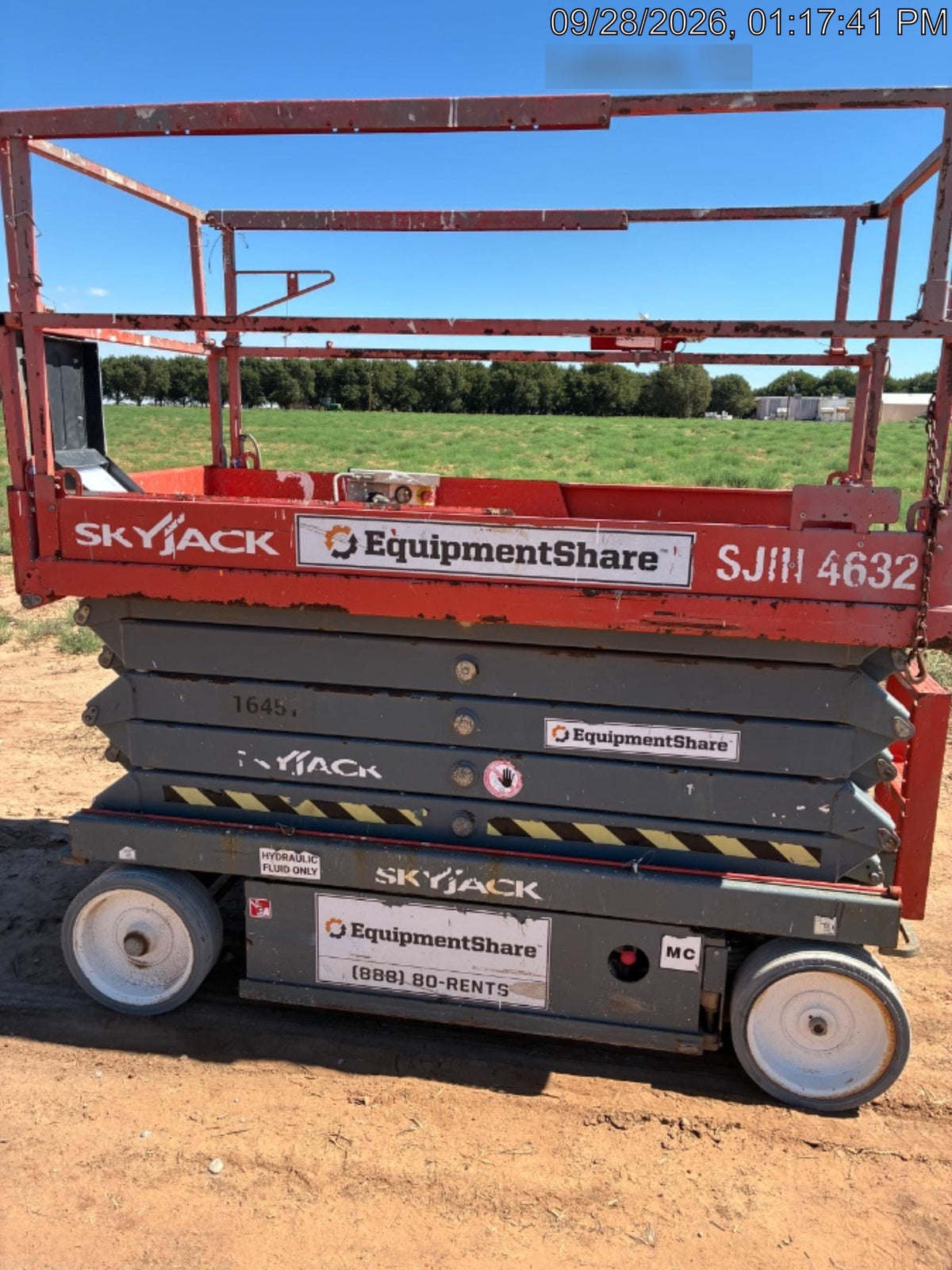 2018 Skyjack SJIII-4632 SJIII4632 Battery