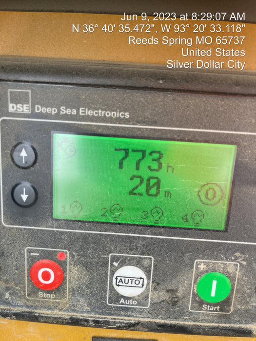 2022 Allmand NLV3GR (4) LED Light Fixture 350W, 23' Vertical Mast, 3kW Prime, Towable, ES Decals, T3