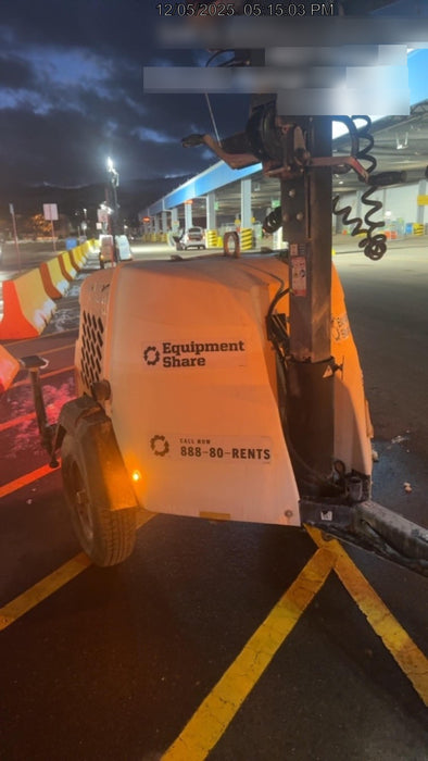 2023 Generac MLT2 Diesel, Flex Switch 120V Input, Powerzone Controller, 
(4) 320W LED Lights, 4kW Generator, 39.9 Gal Fuel Tank, 2" Ball, T3