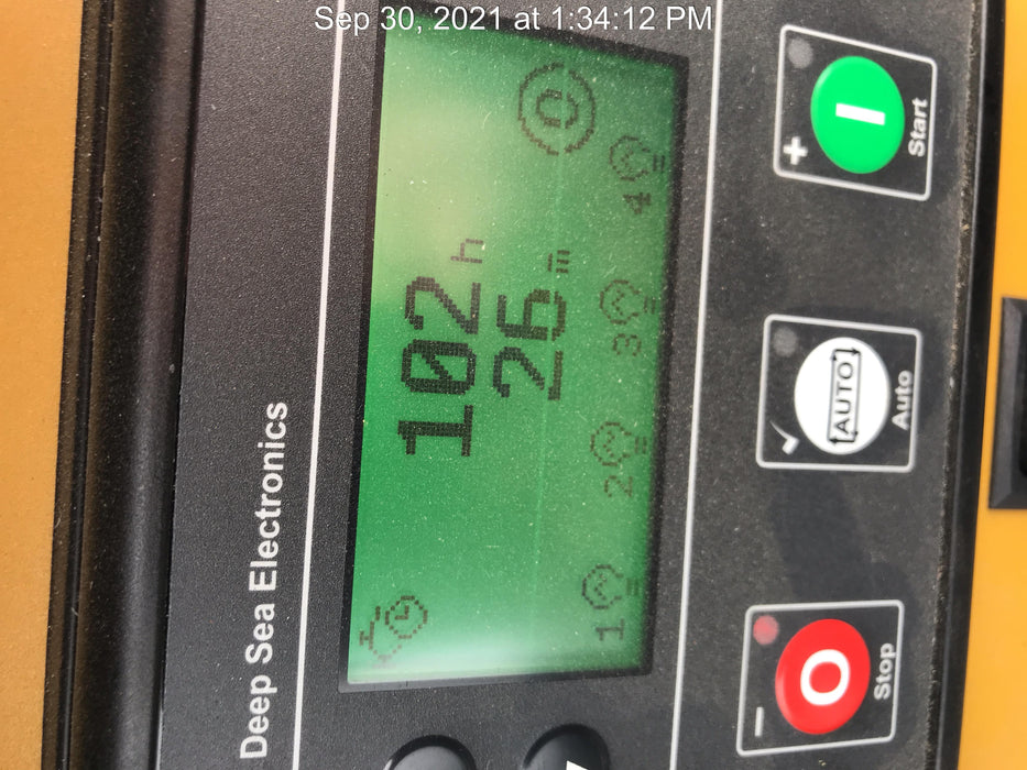 2021 Allmand NLV3GR (4) LED Light Fixture 350W, 23' Vertical Mast, 3kW Prime, Towable, Deep Sea L401, Leveling Jacks, Yanmar T4F 5.8hp