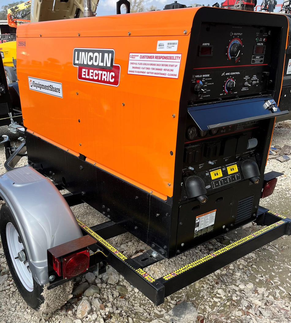 2022 Lincoln Electric LE400 Kubota V1505, Trlr, Cable Rack, Light Kit, ES Decals, T3