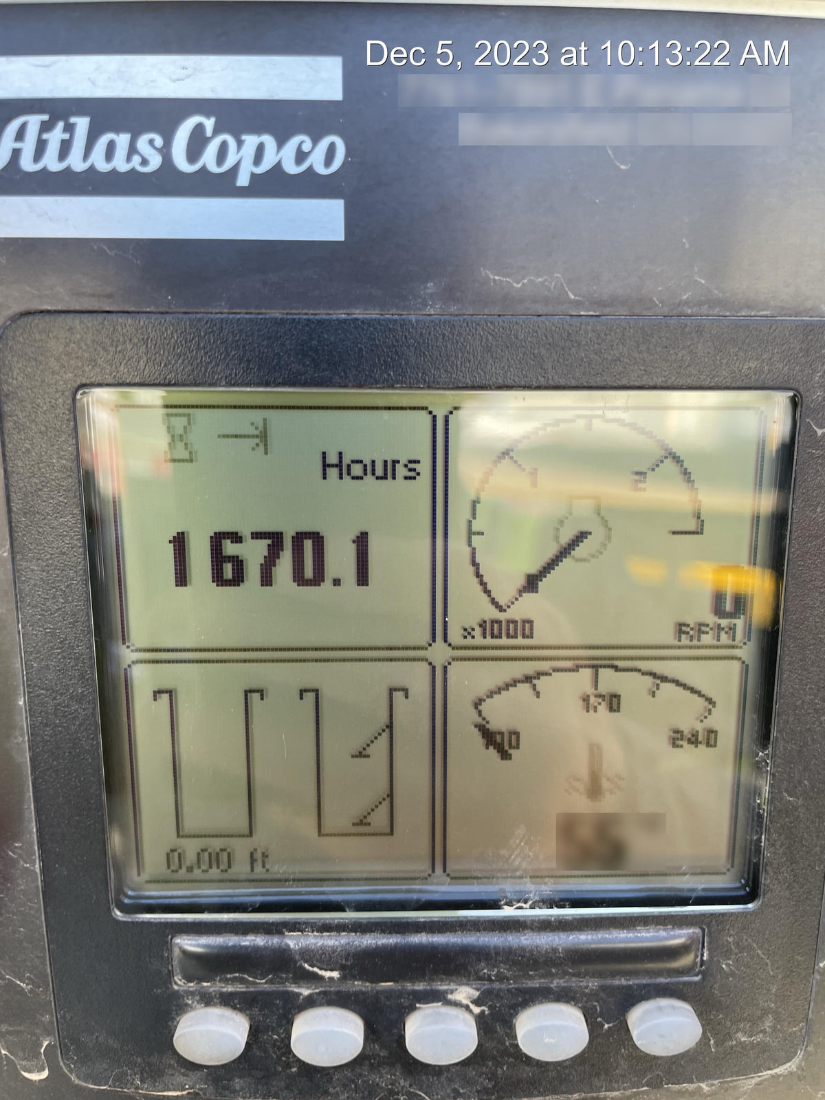 2021 ATLAS COPCO PAC H64 JD