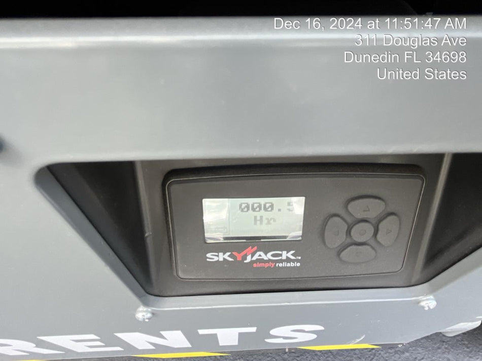 2024 Skyjack SJ3219 Electric Drive, Sld NM Tires, DBcns, RFRails, Power to Platform, T3 + Access Control
