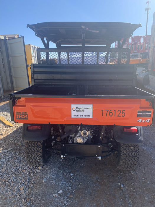 2021 Kubota RTV-X1140W-H Plastic Canopy, Windshield Acrylic Clear, LED Strobe Light, Wire Harness Kit, Back up Alarm