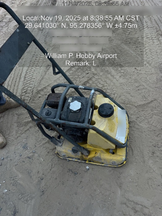 2018 Wacker Neuson WP1550AW Wacker Neuson WP1550AW Plate Compactor