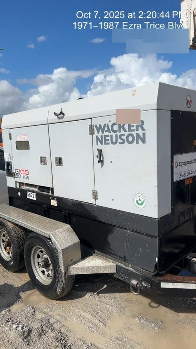 2019 WACKER NEUSON G100