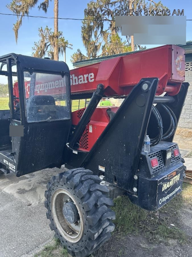 2020 Manitou MTA6034 Canopy, Solid Tires, Work Lights, Beacon, Aux Hydraulics, Back up Alarm, Mirrors, ES Keypad