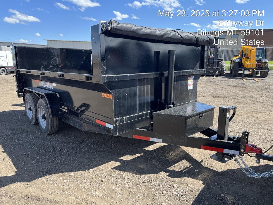 2025 TEXAS PRIDE TRAILERS DT714416KBP