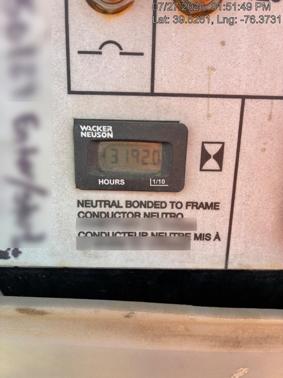 2019 Wacker Neuson LTV6L-MH Standard Options, ES Track Hardware, Fuel Level Sensor