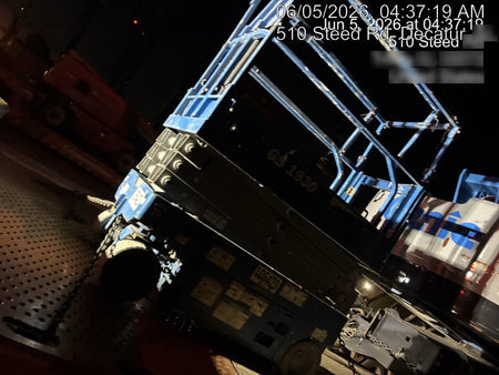 2020 Genie GS-1930 Solid Non Marking Tires, Beacon, Folding rails with half height swing gate