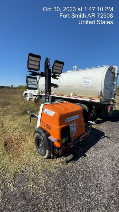 2023 Generac MLT2 Diesel, Flex Switch 120V Input, Powerzone Controller, (4) 320W LED Lights, 4kW Generator, 39.9 Gal Fuel Tank, 2" Ball, T3