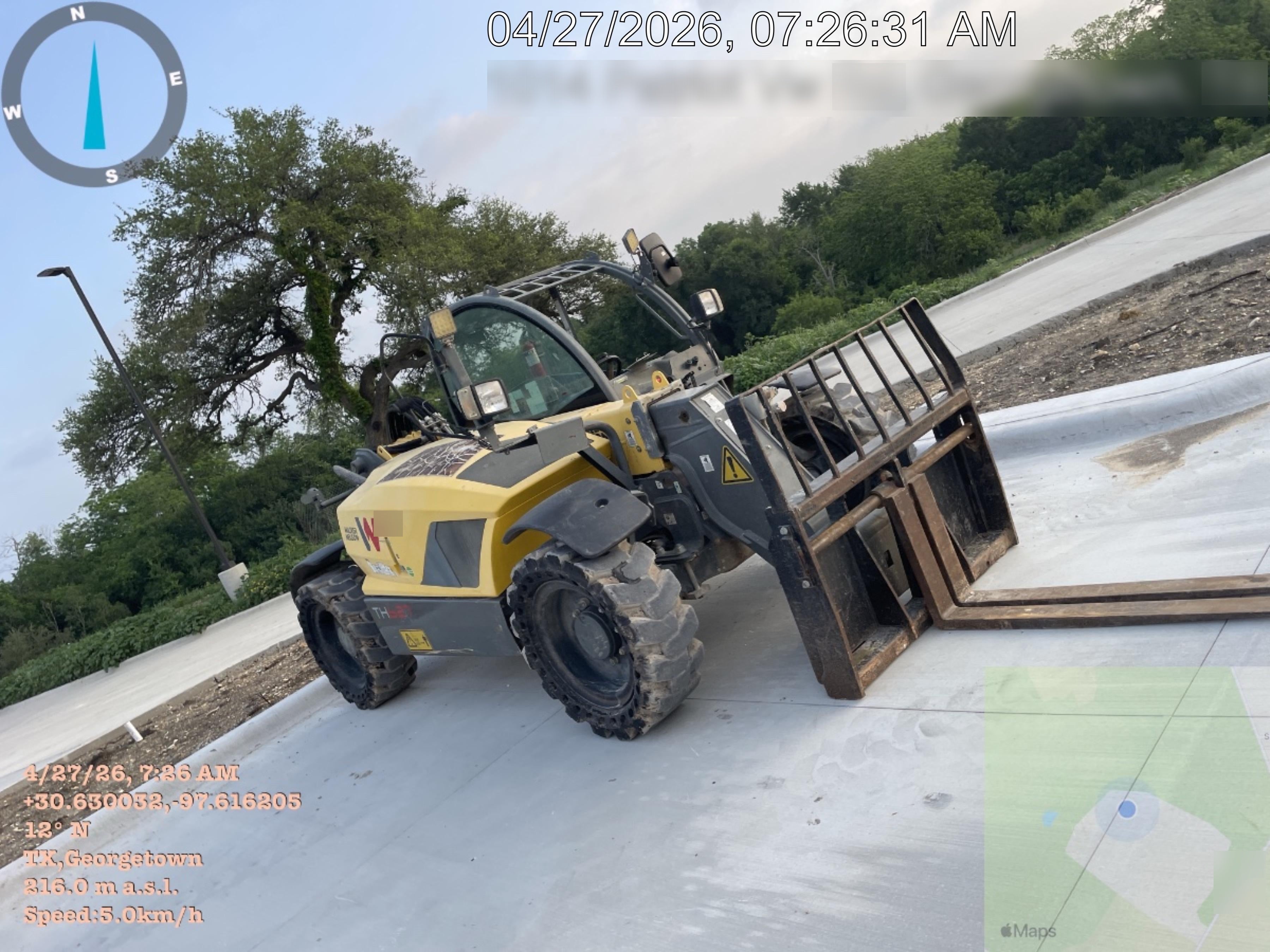 2018 WACKER NEUSON TH627