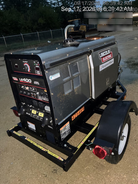 2024 Lincoln Electric LE400 Kubota V1505, Trlr, Cable Rack, Light Kit, ES Decals, T3