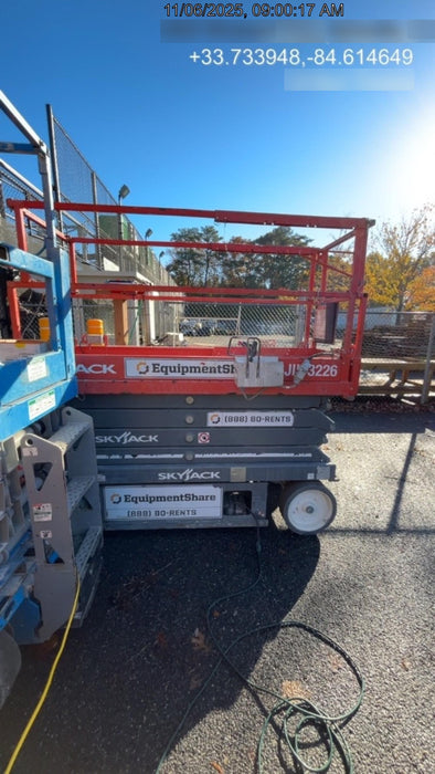 2019 Skyjack SJIII-3226 Standard Options, Trojan Batteries