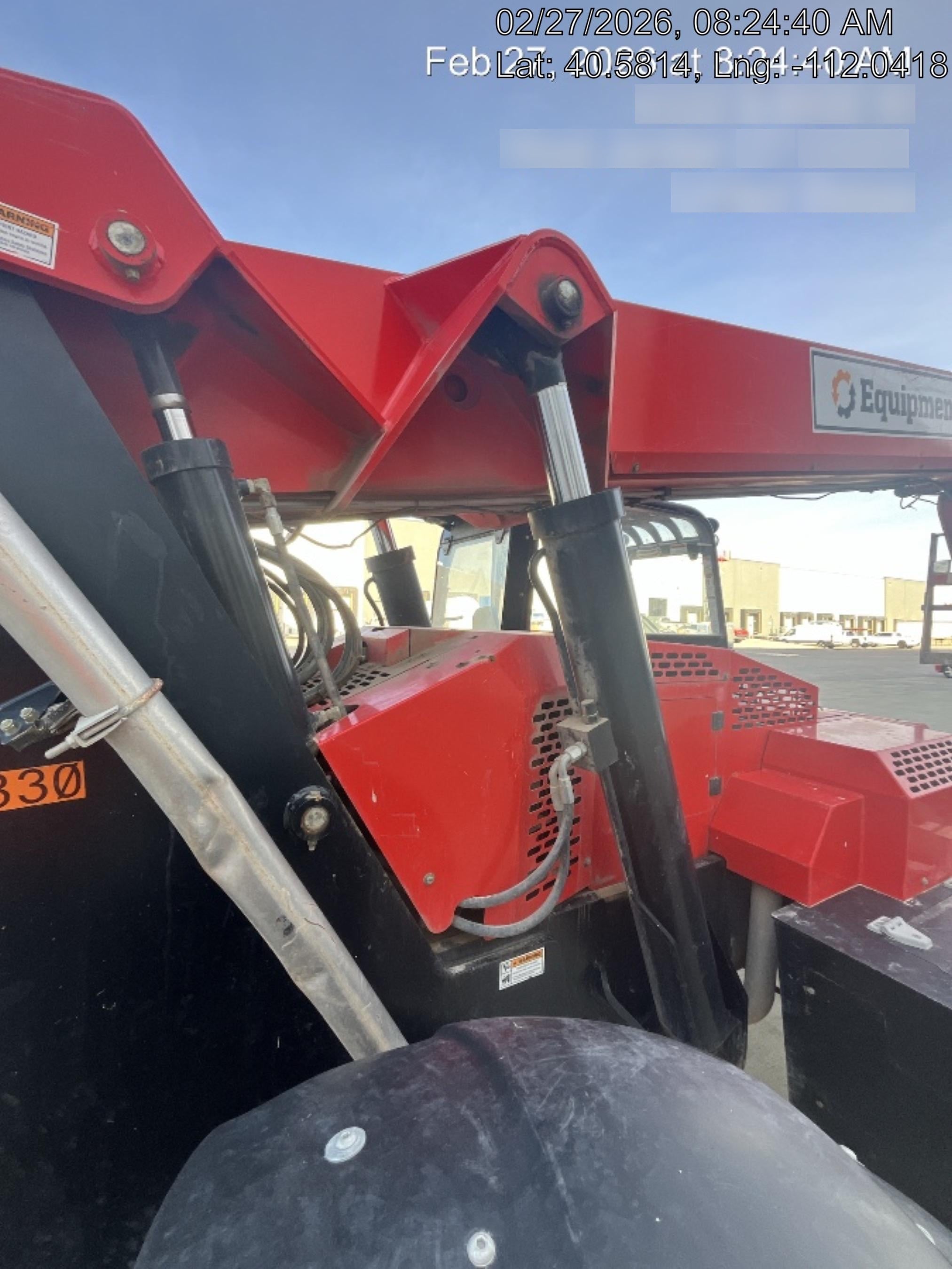 2020 Manitou MTA8044 Cab/Heat/Air, Solid Tires, Work Lights, Beacon, Aux Hydraulics, Back up Alarm, Lifting Eye, Mirrors, ES Keypad