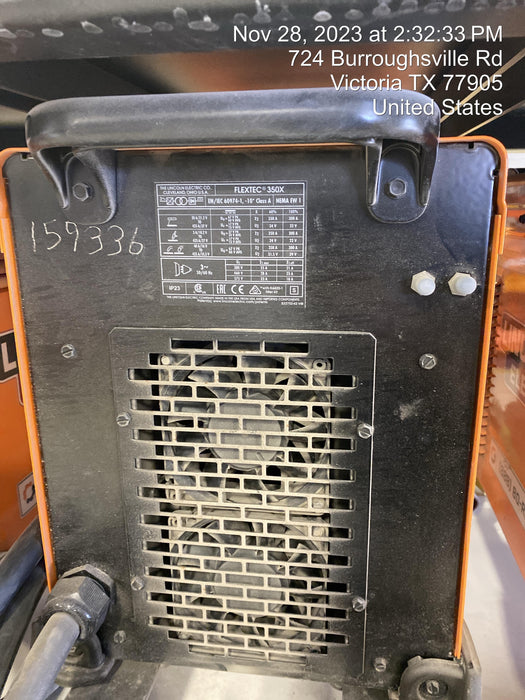 2021 LINCOLN ELECTRIC FLEXTEC 350X