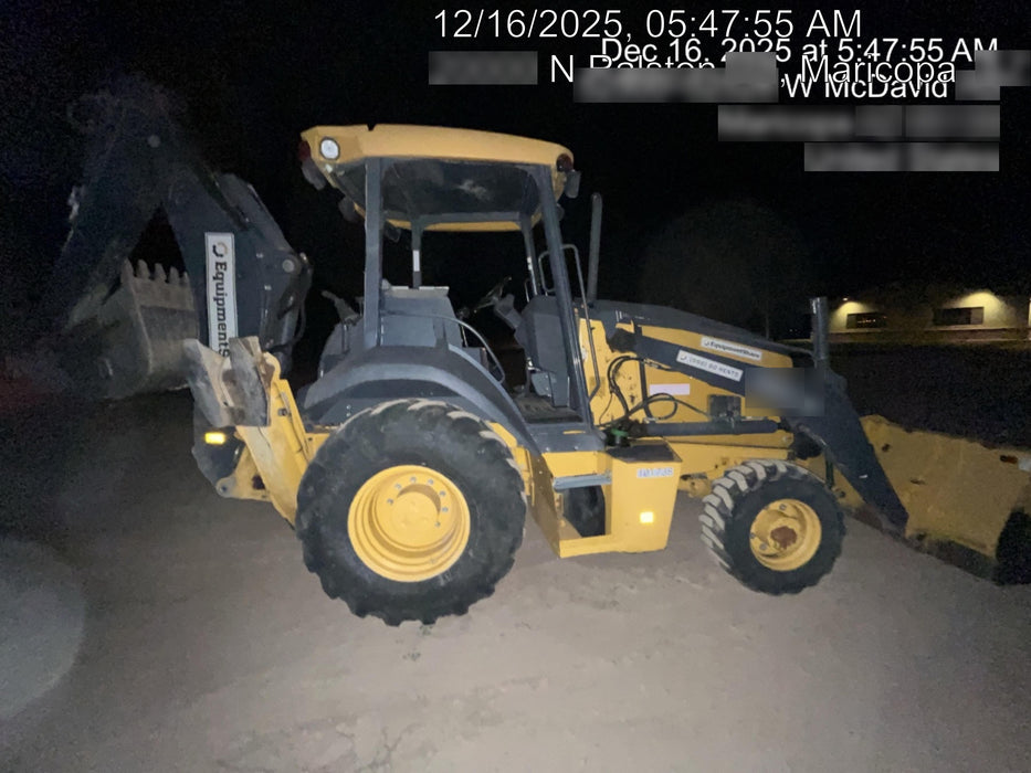 2020 John Deere 310LEP Canopy, 4WD, Standard Stick, Pilot Controls, 2 Way Hydraulics, TAG Manual QC