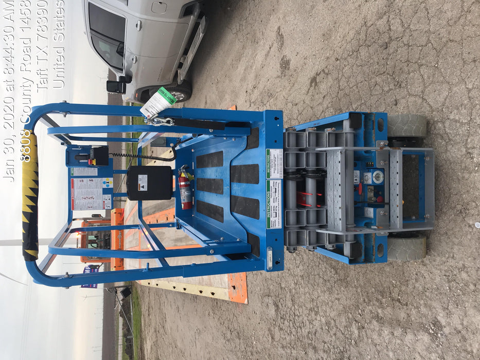 2019 Genie GS-1930 Fixed rails with chain Entry