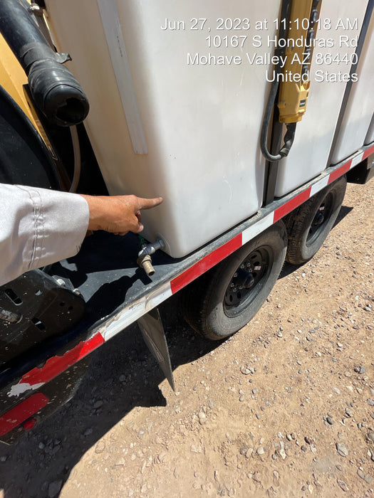 2023 Vac-Tron LP573XDT T4 Koehler Diesel Engine, 500 Gallon Debris Tank, x2 100 Gallon Water Tanks