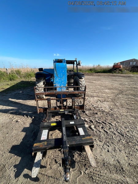 2019 Genie GTH-844 Canopy, Solid RT Tires, LED Work Lights, Beacon 60" QA Carriage, 48" Forks