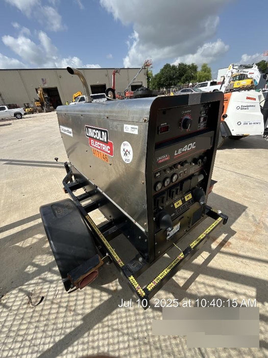 2024 Lincoln Electric LE400 Kubota V1505, Trlr, Cable Rack, Light Kit, ES Decals, T3