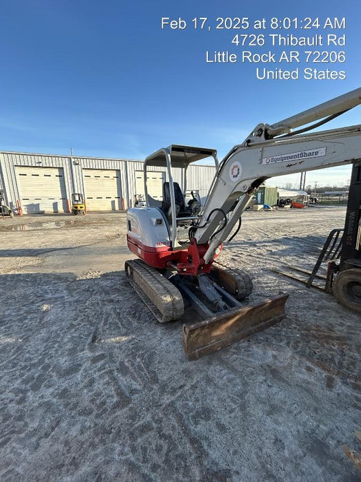 2021 Takeuchi TB235-2R Canopy, Rubber Tracks, Manual QC