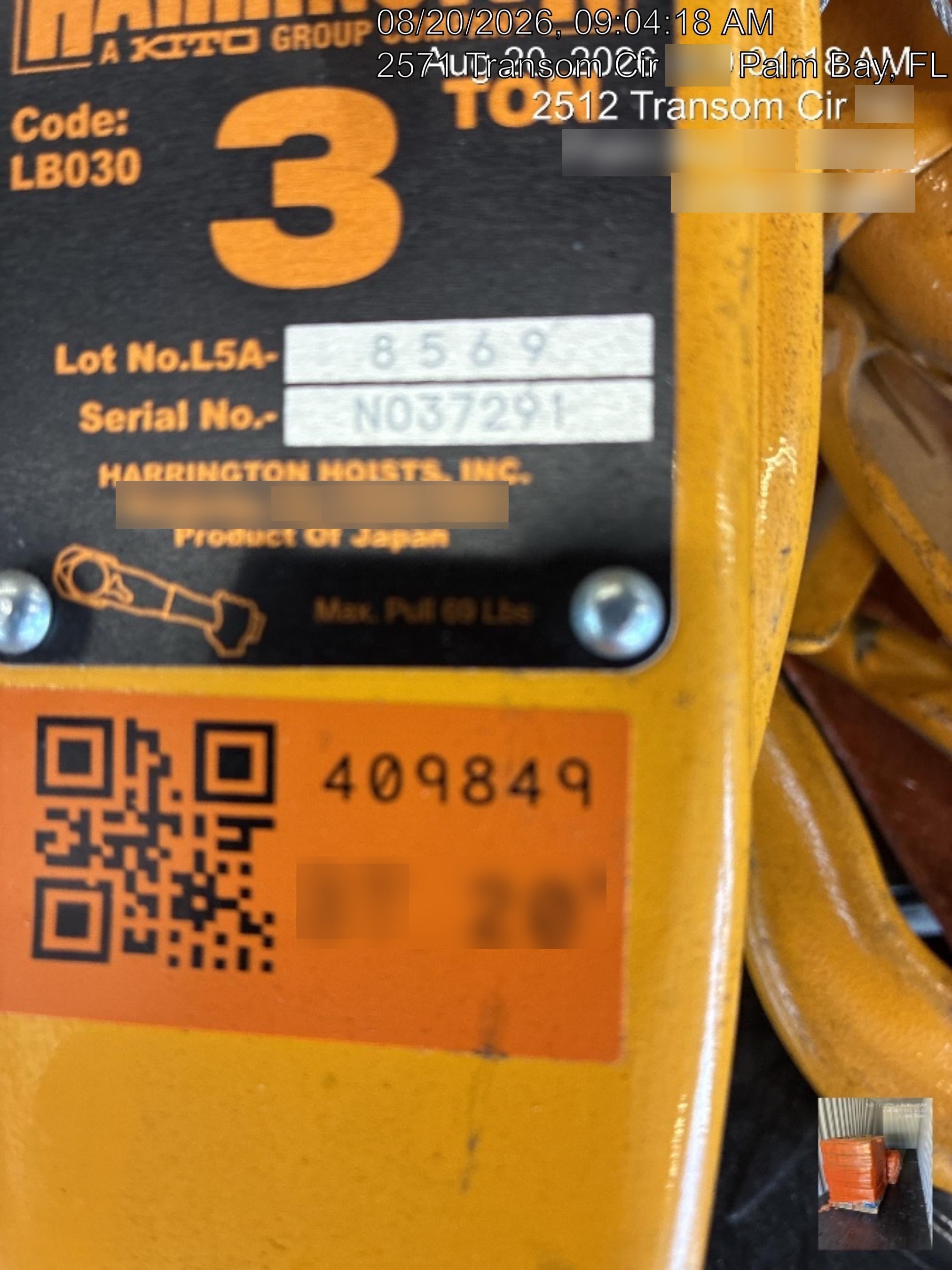 2024 HARRINGTON L5LB030-20