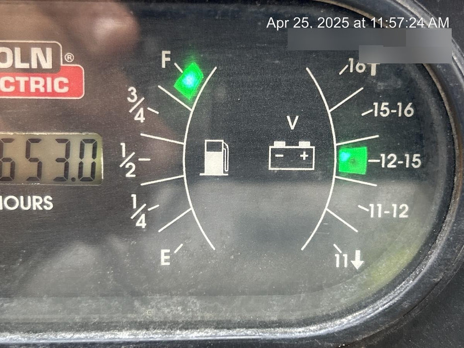 2023 Lincoln Electric Vantage 549X Crosslink Technology, Trailer Mounted, ES Decals, T3