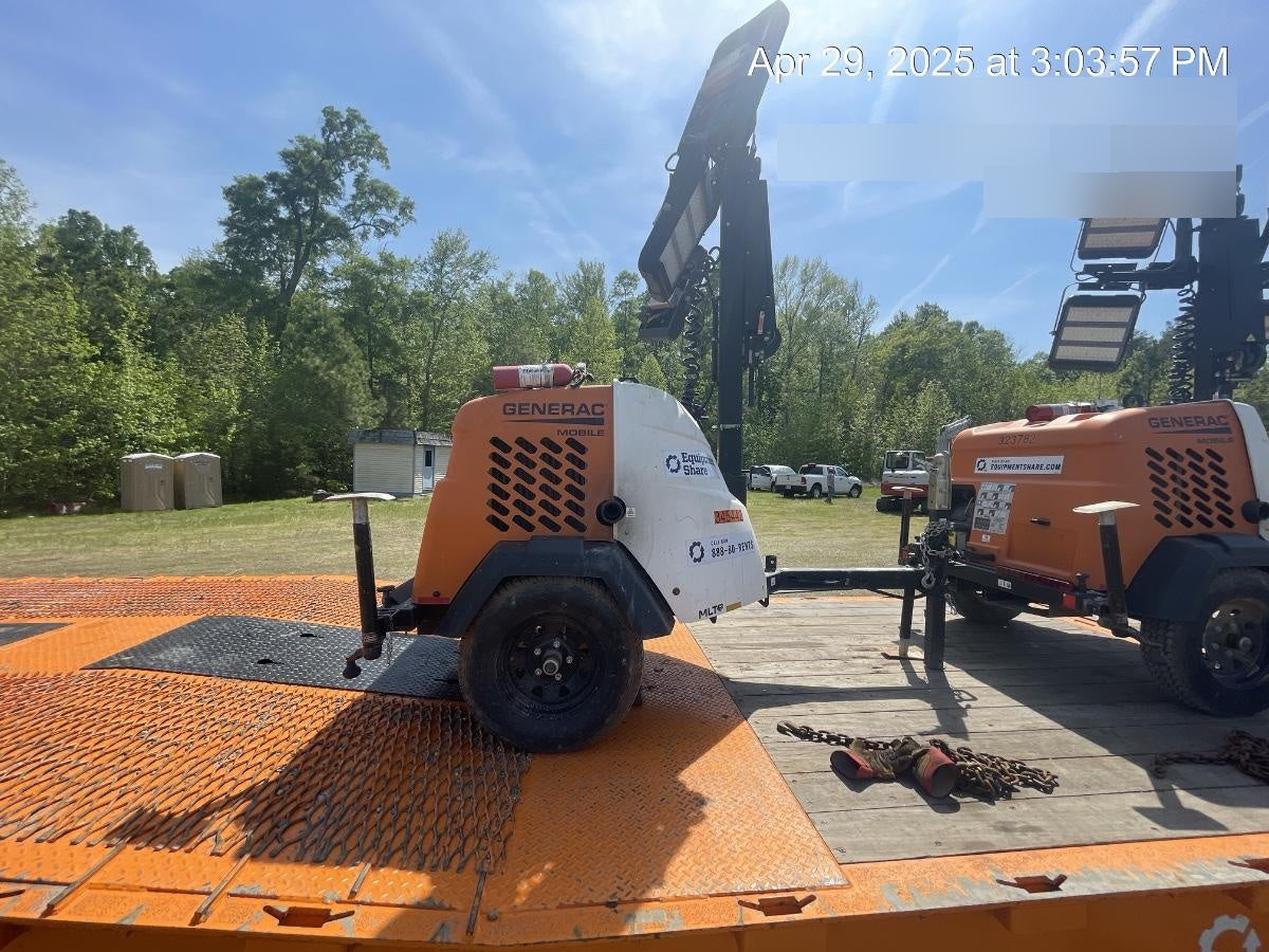 2023 Generac MLT2 Diesel, Flex Switch 120V Input, Powerzone Controller, (4) 320W LED Lights, 4kW Generator, 39.9 Gal Fuel Tank, 2" Ball, T3