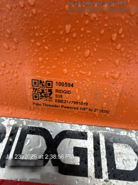 2020 RIDGID 535