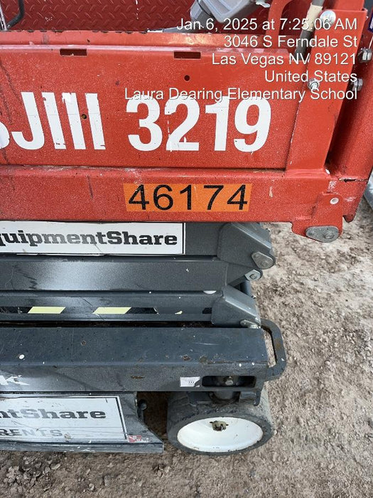2019 Skyjack SJIII-3219 Standard Options, Trojan Batteries