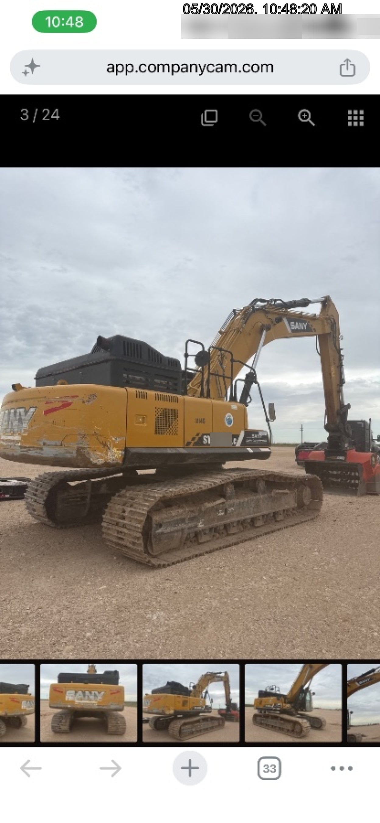 2019 SANY SY265C LC