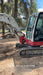 2019 Takeuchi TB260 Canopy, Standard Blade, Auxiliary hydraulics Manual QC, Hydraulic thumb, 12" ,18", 24" Bucket