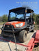 Kubota RTV-X1140W-H Kubota RTVX1140WH 4wd Utility Cart, LED Strobe, Windshield Tempered Glass, Pastic Canopy, Wire Harness Kit, Backup Alarm