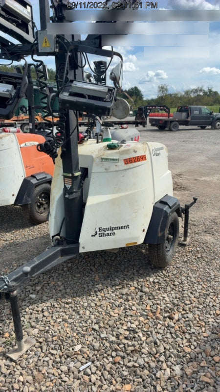 2023 Generac MLT2 Diesel, Flex Switch 120V Input, Powerzone Controller, 
(4) 320W LED Lights, 4kW Generator, 39.9 Gal Fuel Tank, 2" Ball, T3