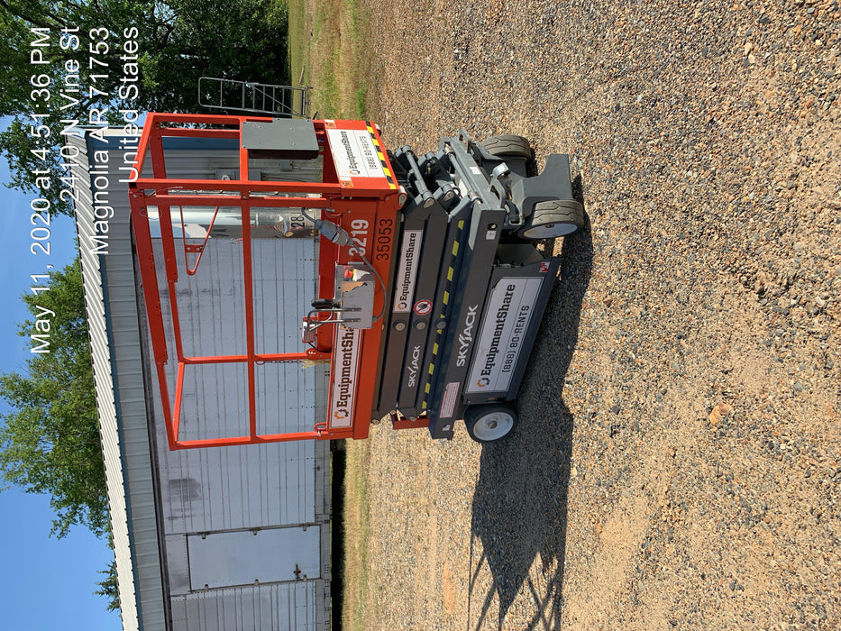 2019 Skyjack SJIII-3219 Standard w/Trojan Batteries