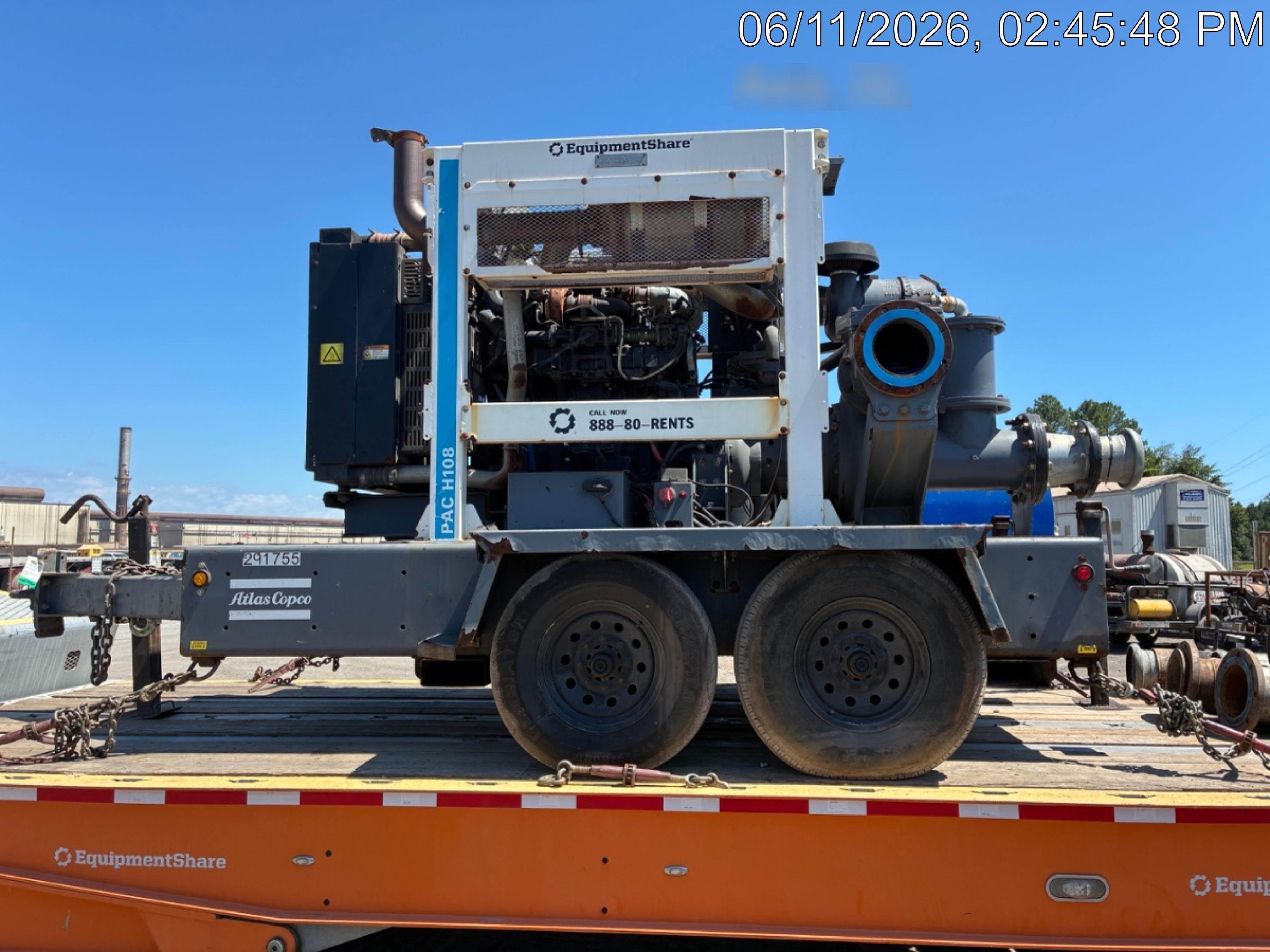 2023 ATLAS COPCO PAC H108 JD