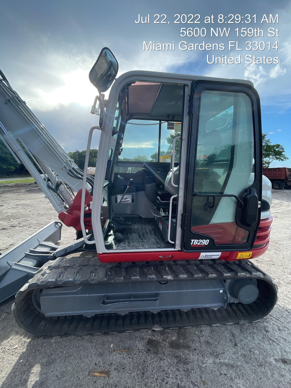2022 TAKEUCHI TB290-CR