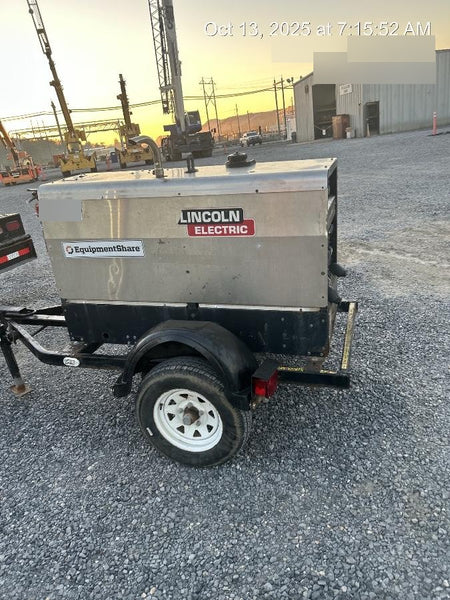 2019 Lincoln Electric Vantage 322 Lincoln Vantage 322 Welder w/Trailer, Light Kit, Cable Rack