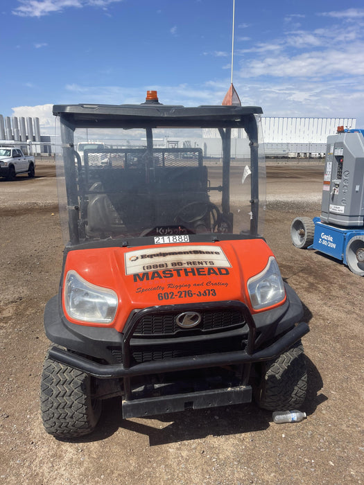 2022 Kubota RTV-X1140W-H Plastic Canopy, Windshield Acrylic Clear, LED Strobe Light, Wire Harness Kit, Back up Alarm