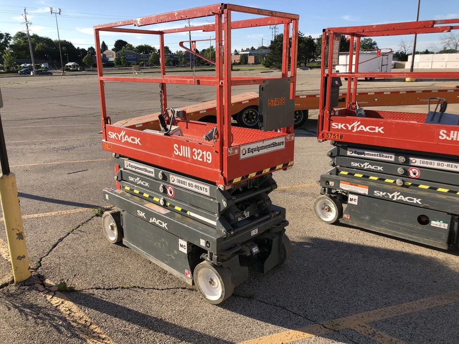 2018 Skyjack SJIII-3219 Standard Rental Specs