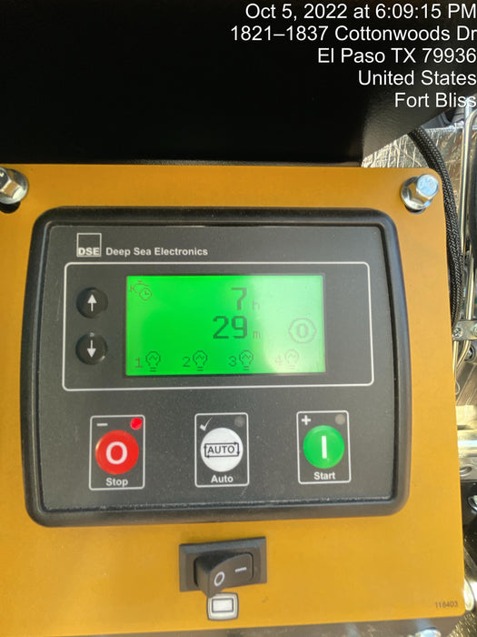 2022 Allmand NLV3GR (4) LED Light Fixture 350W, 23' Vertical Mast, 3kW Prime, Towable, ES Decals, T3